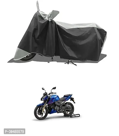 Water Resistant and Dust Proof Polyester Bike Cover for TVS Apache RTR 200 4V