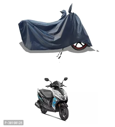 VESMEI -  Bike Cover Water-Resistant for Honda Dio H-smart and Dust-Proof Premium Polyester Fabric_Entire Nevy Large