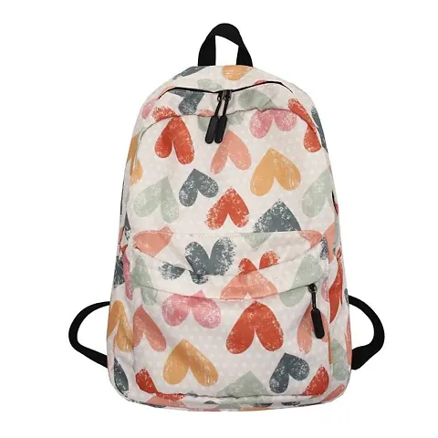 Stylish Printed PU Backpack