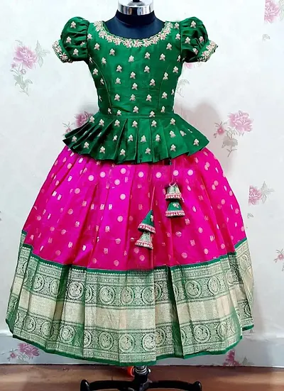Trendy Lehenga Design For Girls 3-14 years | Girls Lehenga Choli Ethnic Wear  Embroidered Lehenga - YouTube