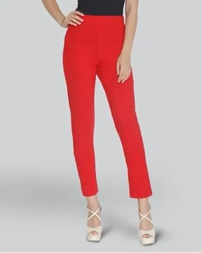 Lux Lyra Styish Solid Ethnic Pants For Women