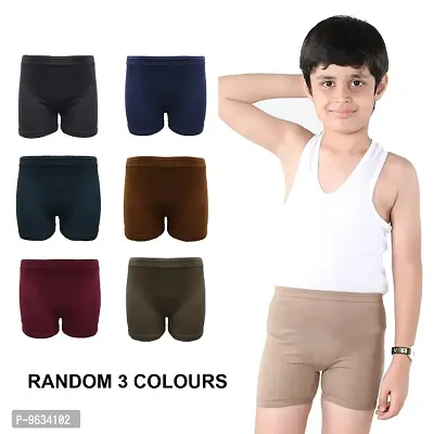 Buy Omega Boys Soft Cotton Trunk Short Inner Elastic Bundle 3 Pc Pack  Online In India At Discounted Prices