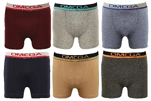 Boy Soft Cotton Boxer/Brief Omega Myshape (Pack of 6, 2 pcs from each design)-thumb3