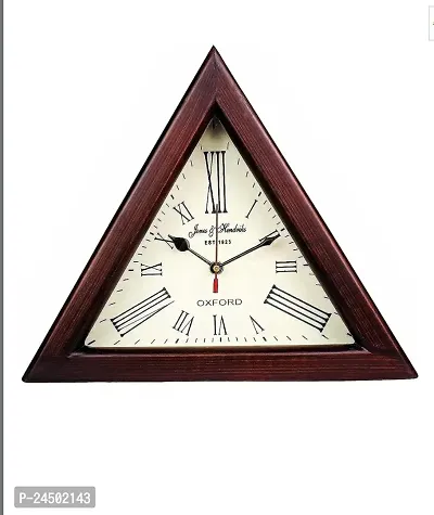 Beautiful Round Wooden Analog Wall Clock For Home