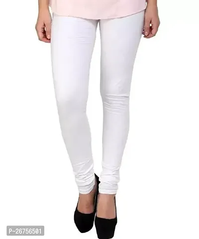 Women's Cotton Lycra Churidar Leggings Free Size