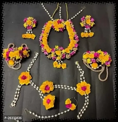 Crazy Trends Floral Jewellery Set (af66)
