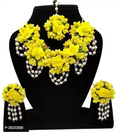 Crazy Trends Floral Jewellery Set (af24)-thumb0