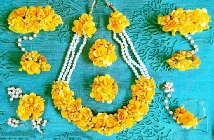 Crazy Trends Floral Jewellery Set (af27)