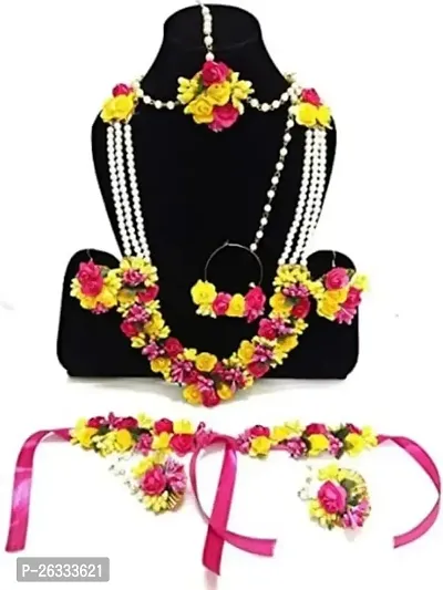 Crazy Trends Floral Jewellery Set (af78_d2)