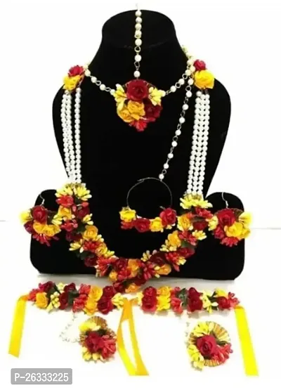 Crazy Trends Floral Jewellery Set (af21_d1)-thumb0