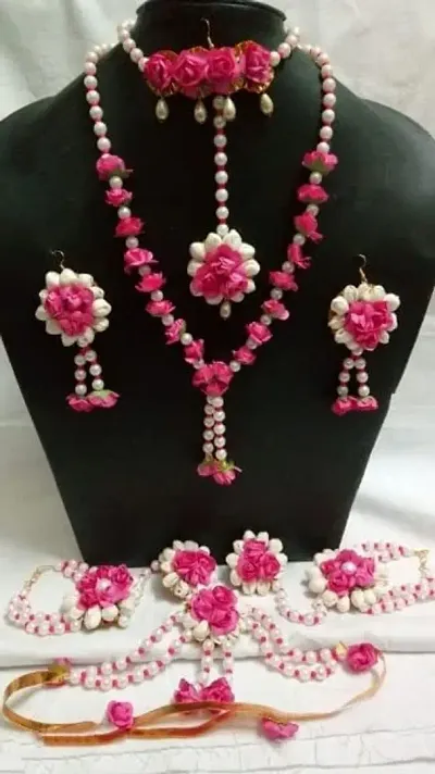 Crazy Trends Floral Jewellery Set (u2_d2)