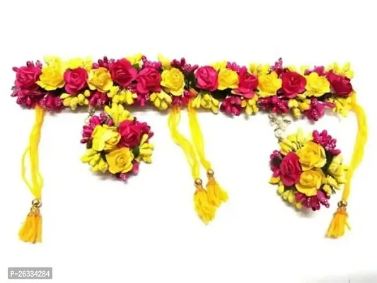Crazy Trends Floral Jewellery Set (af83_d1)