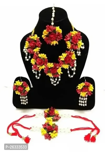 Crazy Trends Floral Jewellery Set (af21_d2)-thumb0