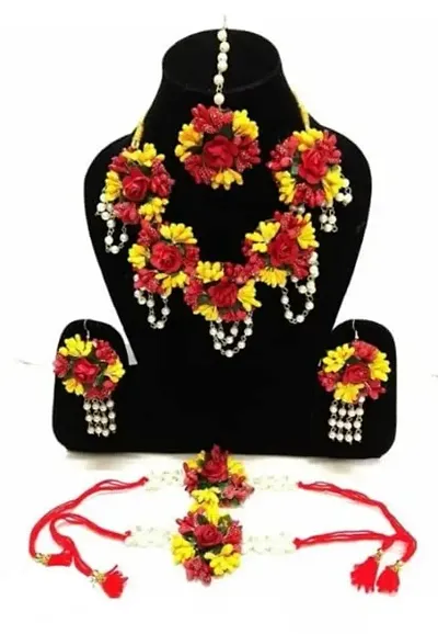 Crazy Trends Floral Jewellery Set (af21_d2)