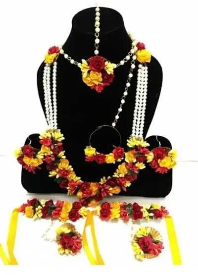 Crazy Trends Floral Jewellery Set (af14)