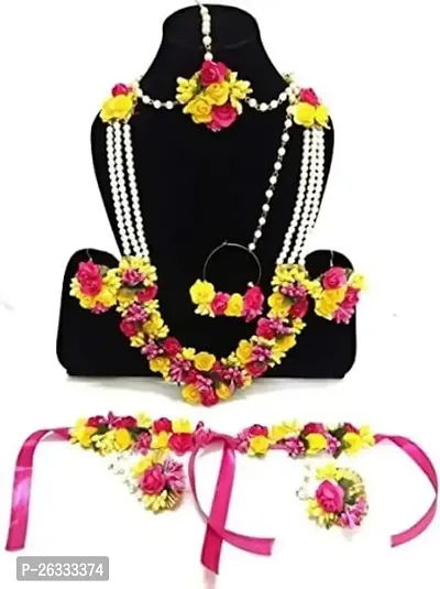 Crazy Trends Floral Jewellery Set (af33)-thumb0