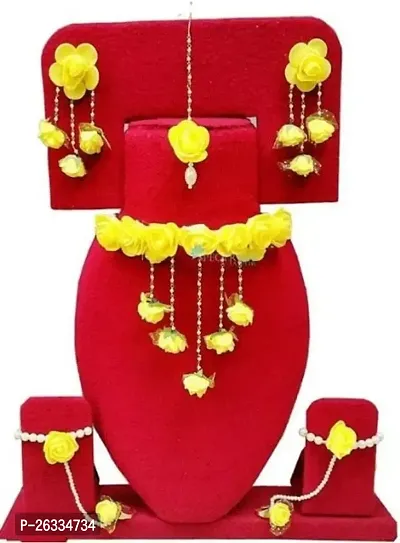 Crazy Trends Floral Jewellery Set (u2_d1)