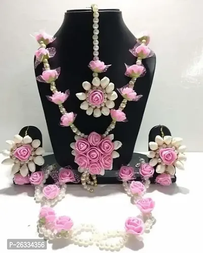 Crazy Trends Floral Jewellery Set (u14_d2)-thumb0