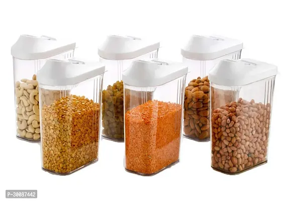 Plastic Fridge Storage Container Boxes Pack of 6-thumb0