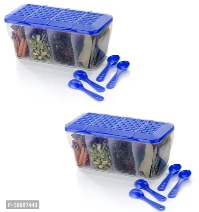 Plastic Fridge Storage Container Boxes Pack of 2-thumb0