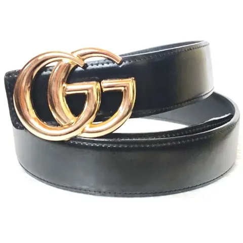 GG Buckle Belt For Women Dress Belt Black Party Wear Belt For Ladies Girls