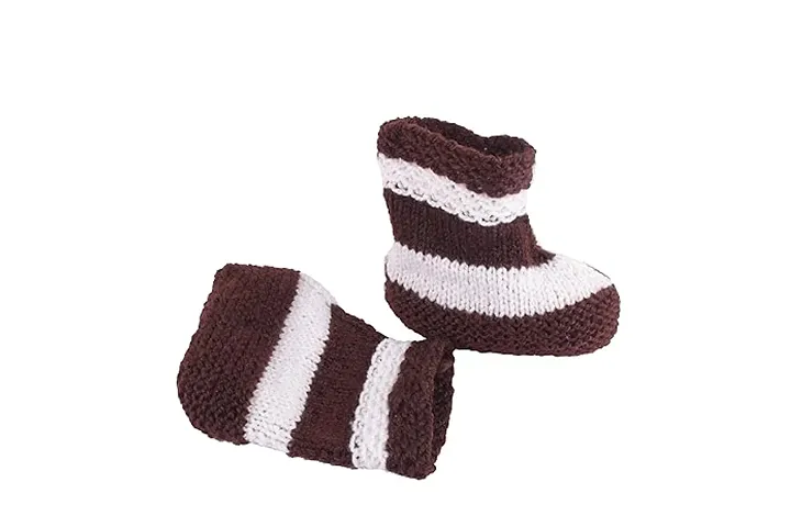 Stylish Multicoloured Wool Socks For Kids