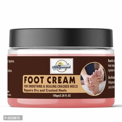 Abhigamyah Foot Care Cream For Rough, Dry and Cracked Heel | Feet Cream For Heel Repair |Healing and softening cream  (100 gm.) Pack of 1-thumb0