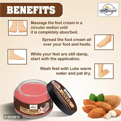 Abhigamyah Foot Care Cream For Rough, Dry and Cracked Heel | Feet Cream For Heel Repair |Healing and softening cream  (100 gm.) Pack of 1-thumb3