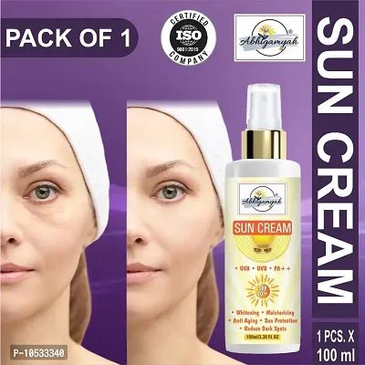 Sun Anti-Tan Sunblock Sunscreen Cream - SPF 30 PA++ (100 ml)