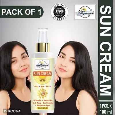 Sunscreen With Aloevera Extract For Complete Sun Protecti