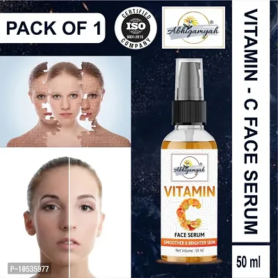 Vitamin C Facial serum- For Anti Aging  Smoothening  Brightening Face (50 ml)-thumb0