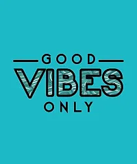 OPLU Women's Regular Fit Good Vibes only Cotton Graphic Printed V Neck Full Sleeves Tshirt. Trendy, Trending Tshirts, Offer, Discount, Sale.(Pooplu_Lightblue_XL)-thumb2