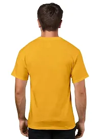OPLU Men's Regular Fit Super Premium Plain 100% Cotton V Neck Half Sleeves Multicolour Pootlu T Shirt. Casual, Trendy, Stylish Tshirts and Tees-thumb1