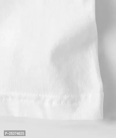 OPLU Women's Regular Fit Mandala Leaf Cotton Graphic Printed V Neck Half Sleeves Tshirt. Trendy, Trending Tshirts, Offer, Discount, Sale.(Pooplu_White_3XL)-thumb5