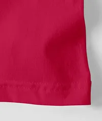 OPLU Men's Spaceman Dab Cotton Graphic Printed V Neck Full Sleeves Tshirt. Trendy, Trending Tshirts, Offer, Discount, Sale.(Pooplu_DarkPink_L)-thumb4
