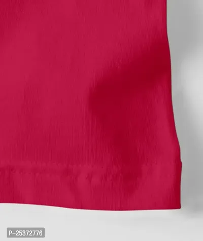 OPLU Men's Spaceman Dab Cotton Graphic Printed V Neck Full Sleeves Tshirt. Trendy, Trending Tshirts, Offer, Discount, Sale.(Pooplu_DarkPink_L)-thumb5