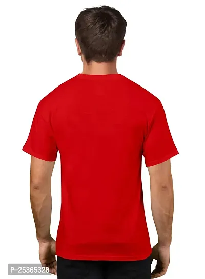 OPLU Men's Regular Fit Super Premium Plain 100% Cotton V Neck Half Sleeves Multicolour Pootlu T Shirt. Casual, Trendy, Stylish Tshirts and Tees-thumb2