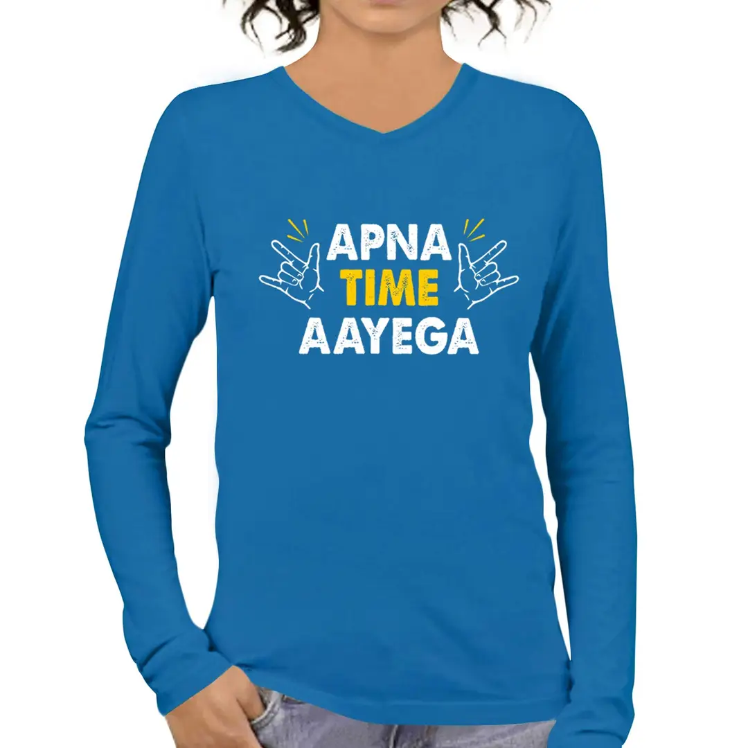 apna time aayega t shirt full sleeve
