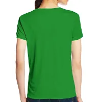 OPLU Graphic Printed Women Tshirt Believer Cotton Printed V Neck Half Sleeves Multicolour T Shirt. Text, Trending, Stylish Tshirts-thumb1
