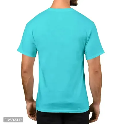 OPLU Men's Regular Fit Plain 100% Cotton V Neck Half Sleeves Multicolour Pootlu T Shirt. Casual, Trendy, Stylish Tshirts and Tees-thumb3