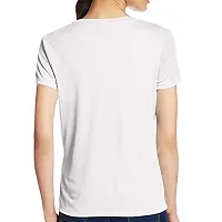 OPLU Graphic Printed Women Tshirt Believer Cotton Printed V Neck Half Sleeves Multicolour T Shirt. Text, Trending, Stylish Tshirts-thumb1