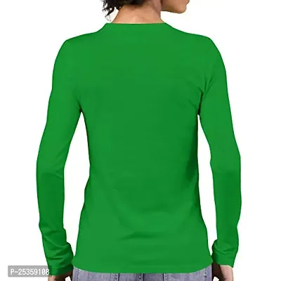 OPLU Graphic Printed Women Tshirt Om Design Cotton Printed V Neck Full Sleeves Multicolour T Shirt. Exercise, Gym, Yoga, Fitness Tshirts-thumb2