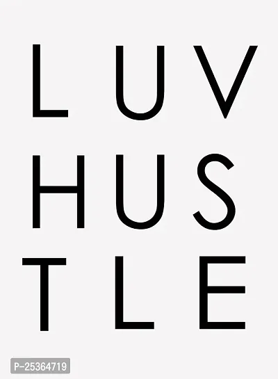 OPLU Graphic Printed Women Tshirt Love Hustle Cotton Printed V Neck Half Sleeves Multicolour T Shirt. Trending, Text, Quotes Tshirts-thumb3