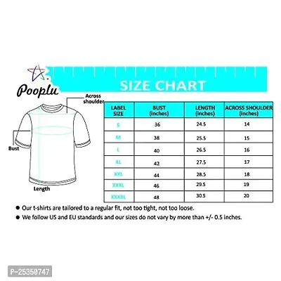 Pooplu Graphic Printed Women Tshirt Cute Cat Cotton Printed V Neck Half Sleeves Animal, Cute Animal Tees and Tshirts (Turquoise_Small)-thumb4