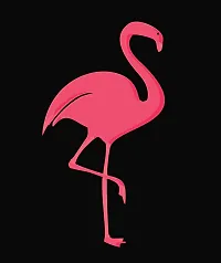 OPLU Graphic Printed Women Tshirt Flamingo Cotton Printed Round Neck Full Sleeves Animal, Cute Animal, Pet Tees and, Pootlu.-thumb1