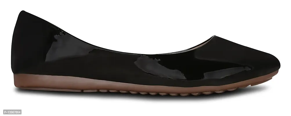 Get Glamr Women's Black Ballroom Shoes - 36 EU (LT-RK-4374-Black-3)-thumb3