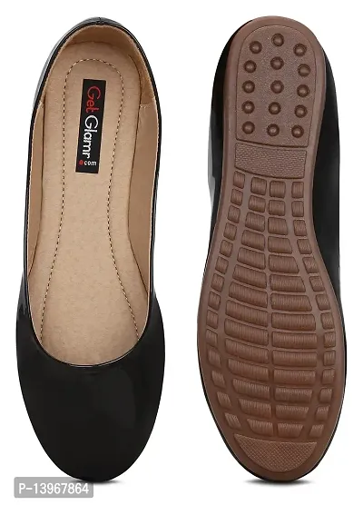 Get Glamr Women's Black Ballroom Shoes - 36 EU (LT-RK-4374-Black-3)-thumb5