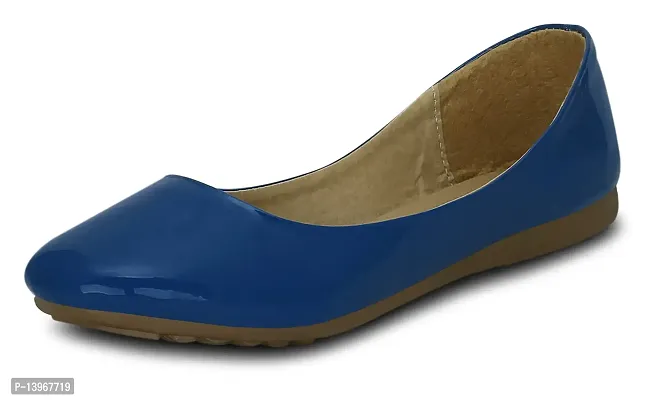 Get Glamr Women's Blue Ballroom Shoes - 39 EU (LT-RK-4374-Blue-6)-thumb0