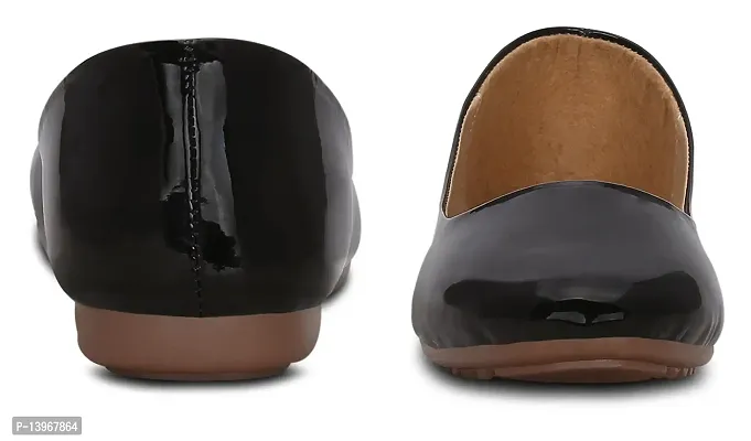 Get Glamr Women's Black Ballroom Shoes - 36 EU (LT-RK-4374-Black-3)-thumb4