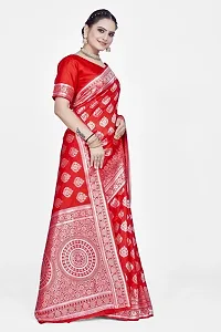 Stylish Art Silk Saree With Blouse piece-thumb4